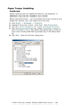 Page 208C7350/7550 User’s Guide: Windows 2000 Printer Drivers  •  208
Paper Trays: Enabling
PostScript 
Certain options such as additional memory, the duplexer, or 
additional trays may be installed in your printer.
Before using the printer, you must enter the printer driver(s) and 
enable the options. You only need to do this once.
1.Click Start → Settings → Printers.
2.Highlight the printer name.  Click File.  Click Properties.
3.Click the Device Settings tab. Under Installable Options, 
click Available Trays,...