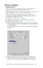 Page 302C7350/7550 User’s Guide: Windows Me/98/95 Printer Drivers  •  302
Memory: Enabling
PostScript Only 
Certain options such as additional memory, the duplexer, or 
additional trays may be installed in your printer.
Before using the printer, you must enter the printer driver(s) and 
enable the options. You only need to do this once.
If you have additional memory in your printer, use these 
instructions to update the Windows PostScript driver so that it 
recognizes the additional memory:
1.Click Start →...