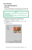 Page 323C7350/7550 User’s Guide: Windows Me/98/95 Operation  •  323
Color Matching
Color Matching Options
PCL Driver
The Color Matching Options in the PCL driver can be used to help 
match your printed colors to the ones displayed on your monitor.
 
 Manually set the options in the PCL driver:
1.Click Start → Settings → Printers.
2.Highlight the appropriate printer name.  Click File.  Click 
Properties..
3.Click the Color tab.
 C73_Me_PCL_Color1K.tif  
NOTE
The PCL driver’s color options are only designed to...