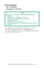 Page 349C7350/7550 User’s Guide: Windows Me/98/95 Operation  •  349
Print Resolution
PCL or PostScript
Changing for a Print Job  
 
1.Open the file in your application.  Select File → Print.
2.In the Print dialog box, click the appropriate driver. 
3.Click Properties (or Setup, or your application’s equivalent).
4.Click the Job Options tab.
NOTE
To change the settings to apply to all jobs (default 
settings):
•Click Start → Settings → Printers.
•Highlight the appropriate printer name.  
•Select Properties....