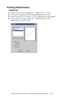 Page 355C7350/7550 User’s Guide: Windows Me/98/95 Operation  •  355
Printing Watermarks
PostScript
1.Open the file in your application.  Select File → Print.
2.In the print dialog box, click the appropriate PS driver.
3.Click Properties (or Setup, or your application’s equivalent).
4.In the Select a watermark list, click the name of the 
watermark you wish to use.
  C73_Me_PS_Watermark1.bmp  
Downloaded From ManualsPrinter.com Manuals 