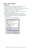 Page 393C7350/7550 User’s Guide: Windows NT Printer Drivers  •  393
Paper Trays: Enabling
PostScript 
Certain options such as additional memory, the duplexer, or 
additional trays may be installed in your printer.
Before using the printer, you must enter the printer driver(s) and 
enable the options. You only need to do this once.
1.Click Start → Settings → Printers.
2.Highlight the printer name.  Click File then Properties.
3.Click the Device Settings tab. 
4.Under Installable Options, click Available Trays...