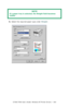 Page 403C7350/7550 User’s Guide: Windows NT Printer Drivers  •  403
 
5.Select the required paper type under Weight.
 C73_NT_PCL_Weightk.tif  
NOTE
If a paper tray is selected, the Weight field becomes 
visible.
Downloaded From ManualsPrinter.com Manuals 