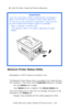 Page 405C7350/7550 User’s Guide: Windows NT Printer Drivers  •  405
9.Click OK twice. Close the Printers dialog box. 
Network Printer Status Utility  
•Available on TCP/IP network connection only.
The Network Printer Status utility is available if your administrator 
has installed it. The printer driver Properties dialog box changes:
•a new Status tab is added.
•an Option button is added to the Device Option tab.
This utility allows you to view (but not change) the status of the 
following on the Status tab:...