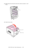 Page 503C7350/7550 User’s Guide: Maintenance   •  503
3.Gently wipe the LED head surface with LED lens cleaner or soft 
tissue.
  LED head clean.eps 
4.Close the top cover.  close top cover.eps 
Downloaded From ManualsPrinter.com Manuals 