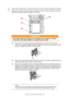 Page 94Resolver encravamentos de papel > 94
6.Repita este procedimento de remoção para cada um dos restantes tambores de imagem.
7.Olhe para o interior da impressora e verifique se estão visíveis quaisquer folhas de 
papel em qualquer parte da unidade de correia.
(a) Para retirar uma folha pela extremidade superior na parte da frente da 
correia (1), levante cuidadosamente a folha da correia e puxe-a para a frente, 
para a cavidade do tambor, e retire a folha.
(b) Para retirar uma folha da área central da...