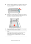 Page 89Replacing consumable items> 89
9.Push the coloured release lever (1) away from you to lock 
the toner cartridge onto the new image drum unit and 
release toner into it.
10.Holding the complete assembly by its top centre, lower it 
into place in the printer, locating the pegs at each end into 
their slots in the sides of the printer cavity.
11.Finally, close the top cover and press down firmly at both 
sides so that the cover latches closed.
1
NOTE:
If you need to return or transport your printer for any...