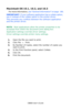 Page 189
C8800 User’s Guide189
Macintosh OS 10.1, 10.2, and 10.3  
For more information,  see “General Information” on page   186.   
IMPORTANT!   If your software application has a collate option, 
use it instead of the collate option in the printer driver. 
This prevents any conflicts between the software application 
and the printer driver.
NOTE:
  Most applications allow the printer properties to be 
accessed from within the document print dialog box.
Application settings ov erride driver settings.
Driver...