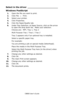 Page 34
C8800 User’s Guide34
Select in the driver ______________________
Windows PostScript 
1.Open the file you want to print.
2. Click File  → Print.
3. Select your printer. 
4. Click Properties.
5. Click the Paper/Quality tab.
6. Under Tray Selection, at Pape r Source, click on the arrow 
to open the drop down list.  Make your selection.
Choices are:  MPT, Tray 1, Tray 2
Multi Purpose Tray / Tray1 / Tray 2 
Tray 2 appears only if an optional tray is installed.
Select a specific paper tray.
For example:
You...