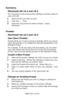 Page 160
C8800 User’s Guide160
Summary
Macintosh OS 10.2 and 10.3
The “Summary” lists all the printer settings currently made for 
your print job.
1. Open the file you want to print.
2. Click File  → Print.
3. Open the drop-down list below Presets.  Select 
Summary.
Presets
Macintosh OS 10.2 and 10.3
Use / Save Presets
Presets allow you to save a grou p of settings which you use for 
many documents, or to change  the settings designated as the 
Standard Preset.
For example, if you are using Job Accounting, you...