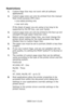 Page 249
C8800 User’s Guide249
Restrictions 
1.Custom Page Size may not work with all software 
applications.
2. Custom page sizes can only be printed from the manual 
feed (multi purpose (MP) tray).
• one-sided printing only
• rear exit only.
If the sheet of paper you are using is too long to be 
supported by the MP  tray, use your hands.
3. Custom page sizes can only be printed to the face-up exit 
(straight-through paper feed/rear exit).
4. Before using Custom Paper Size, you must change the 
printer driver...