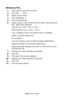 Page 35
C8800 User’s Guide35
Windows PCL 
1.Open the file you want to print.
2. Click File  → Print.
3. Select your printer. 
4. Click Properties.
5. Click the Setup tab.
6. Under Source, click on the arrow to open the drop down 
list.  Make your selection.
Choices are:  MPT, Tray 1, Tray 2
Multi Purpose Tray / Tray1 / Tray 2 
Tray 2 appears only if an optional tray is installed.
Select a specific paper tray.
For example:
You are printing a job on special media (letterhead).
Place the media in the Multi Purpose...