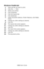 Page 58
C8800 User’s Guide58
Windows PostScript 
1.Open the file you want to print.
2. Click File  → Print.
3. Select your printer. 
4. Click Properties.
5. Click the Layout tab.
6. Click Advanced.
7. Under Document Options, Printer Features, click Media 
Check.
8. Change any other settings as desired.
9. Click OK.
10. The Layout tab screen appears.
11. Change any other settings as desired.
12. Click OK.
13. The main Print screen appears.
14. Change any other settings as desired.
15. Click OK.
16. The document...