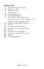 Page 59
C8800 User’s Guide59
Windows PCL 
1.Open the file you want to print.
2. Click File  → Print.
3. Select your printer. 
4. Click Properties.
5. Click the Setup tab.
6. Click Paper Feed Options.
7. Click in the box next to Media Check.
If the box has a check mark, the feature is ON.
If the box is empty, the feature is OFF.
8. Change any other settings as desired.
9. Click OK.
10. The Setup tab screen appears.
11. Change any other settings as desired.
12. Click OK.
13. The main Print screen appears.
14....