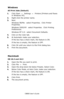 Page 212
C8800 User’s Guide212
Windows
All Print Jobs (Default)
1.Click Start  → Settings  →  Printers [Printers and Faxes 
in Windows XP].
2. Right-click the printer name.
3. Next
Windows 98/Me:  select Properties.  Click Printer 
Properties.
Windows 2000/XP:  select Properties.  Click Printing 
Preferences.
Windows NT 4.0:  select Document Defaults.
4. Click on the Color tab.
5. At Automatic make your selection.  
If the box has a check mark, the feature is ON.
If the box is empty, the feature is OFF.
6. Click...