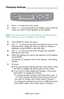 Page 86
C8800 User’s Guide86
Changing Setti ngs _______________________
   Op panel.eps   
1.Press + to enter the menu mode.
2. Press +/ – to scan through the available menus until the 
menu you wish to enter appears on the display.
Note:   The menus and their various listings vary depending on 
which options you have installed on your printer.
    
3. Press ENTER to enter the menu.
4. Use +/ – to move up and down through the items in the 
selected menu. When the item  you want to change is 
displayed, press...