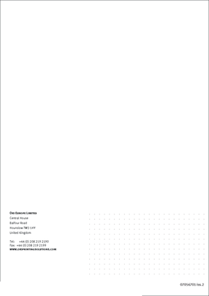 Page 130
Oki Europe Limited
Central House
Balfour Road
Hounslow TW3 1HY
United Kingdom
Tel:    +44 (0) 208 219 2190
Fax:  +44 (0) 208 219 2199
www.okiprintingsolutions.com
07056701 iss.2
Downloaded From ManualsPrinter.com Manuals 