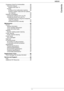 Page 4MB260
- 4 -
 Contents
Companion Suite Pro functionalities  . . . . . . . . 38
Document analysis. . . . . . . . . . . . . . . . . . . . 38
Analysis with Scan To  . . . . . . . . . . . . . . . 38
Printing . . . . . . . . . . . . . . . . . . . . . . . . . . . . . 38
Printing on the multifunction machine  . . . 38
Printing in duplex mode with the multifunc-
tion machine . . . . . . . . . . . . . . . . . . . . . . 39
Software Uninstallation  . . . . . . . . . . . . . . . . . . 40
Uninstall the software from...