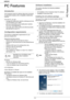 Page 32MB260
- 32 -
PC Features
PC Features
Introduction
The Companion Suite Pro software allows the connection 
of a personal computer with a compatible multifunction 
machine.
From the PC, you can:
• manage the multifunction machine, allowing you to set 
it up according to your needs,
• print your documents on the multifunction machine 
from your usual applications,
• scan color, grey scale or black and white documents 
and edit them on your PC.
Configuration requirements
The minimum configuration...