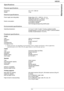 Page 94MB290
- 94 -
Maintenance
Specifications
Physical specifications
Electrical specifications
Environmental specifications
Peripheral specifications
Printer
Copier
Scanner
Printing supports 
Dimensions: 412 x 447 x 386 mm
Weight: 13 kg
Power supply (see rating plate): Single phase 120 V - 50/60 Hz - 8.5 A or
single phase 220-240 V - 50/60 Hz - 4.5 A
according model (see rating plate)
Electric consumption: 13 W typical in powersave
36 W typical in standby
450 W average during printing (900W peak)
Operating...