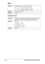 Page 18NETWORK SETTING Menu 1-12
SNMP
SPEED/DUPLEX
PurposeSelect whether or not to enable SNMP.
If ENABLE is selected, SNMP is enabled.
If DISABLE is selected, SNMP is disabled.
OptionsDISABLE/ENABLE
DefaultENABLE
PurposeSpecifies the transmission speed for the network and the 
transmission method for bi-directional transmission.
Options
AUTO
10BASE-T FULL
10BASE-T HALF
100BASE-TX FULL
100BASE-TX HALF
DefaultAUTO
Downloaded From ManualsPrinter.com Manuals 