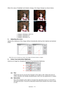 Page 76Operation > 76
When the value of highlight and shadow change, the image changes as shown below.
1. Highlight: 255/Shadow: 0(Normal); 
2. Highlight: 210/Shadow:10; 
3. Highlight: 200/Shadow:0; 
4. Highlight: 255/Shadow: 50
3. Adjusting the curve
Adjusts the midtones of the image without dramatically altering their lightest and darkest 
areas.
When the curve is moved up or down, the image will become darker or lighter.
4. Colour hue/saturation/lightness
Improve an image by changing the level of...