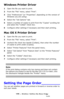 Page 109109 – Printing: Setting the Page Order
MC361/MC561/CX2731 MFP Advanced User’s Guide
Windows Printer Driver
1Open the file you want to print.
2From the File menu, select Print.
3Click “Preferences” (or “Properties”, depending on the version of 
Windows you are using).
4Select the Job Options tab.
5Select a number of copies to print from the Copies scrolling list 
and select the Collate check box.
6Configure other settings if necessary and then start printing.
Mac OS X Printer Driver
1Open the file you...