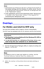 Page 131131 – Printing: Overlays
MC361/MC561/CX2731 MFP Advanced User’s Guide
Note
• Watermarks are printed over the text or images of documents in 
the default settings with the Windows PS printer driver. To print 
in the background of documents, check the In Background box 
in the Watermark window.
• Some applications will not print watermarks when “Background” 
is checked in the “Watermark” window. If this happens, try 
unchecking the “Background” box.
Overlays ____________________
For MC561 and CX2731 MFP...