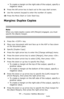 Page 2222 – Copying: Setting Margins ‘
MC361/MC561/CX2731 MFP Advanced User’s Guide
• To create a margin on the right side of the output, specify a 
negative value.
8Press the left arrow key to back out to the copy start screen.
9Use the numeric keypad to enter the number of copies.
10Press the Mono Start or Color Start key.
Margins: Duplex Copies
Note
When you make duplex copies with [Margin] engaged, you must 
specify the [Back] margin.
1Press the  key.
2Place your document with text face up in the ADF or...