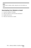 Page 214214 – Software Utilities: Installing Utilities
MC361/MC561/CX2731 MFP Advanced User’s Guide
Note
If you want to install a utility, drag the icon to the folder you 
want.
Downloading from Website to Install
1Access the website of OKIdata.
2Select the utility you want and then download it.
3Double-click the icon.
4Follow the instructions to install.
Downloaded From ManualsPrinter.com Manuals 