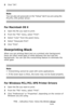 Page 224224 – Adjusting Color: Using the Printer Driver
MC361/MC561/CX2731 MFP Advanced User’s Guide
5Click “OK”.
Note
You can also set grayscale on the “Setup” tab if you are using the 
PCL/PCL XPS printer driver.
For Macintosh OS X
1Open the file you want to print.
2From the “File” menu, select “Print”.
3Select “Color” from the panel menu.
4Select “Grayscale Print”.
5Click “Print”.
Overprinting Black
When you are printing black text on a printed color background, 
there are often small gaps of white between...