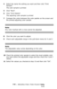 Page 230230 – Adjusting Color: Color Correct Utility
MC361/MC561/CX2731 MFP Advanced User’s Guide
4Select the name the setting you want and then click “Print 
Sample”.
The color sample is printed.
5Click “Next”.
6Click “Print Palette”.
The adjusting color sample is printed.
7Compare the colors between the color palette on the screen and 
the printed adjusting color sample.
Note
Any color marked with a cross cannot be adjusted.
8Click the color you want to adjust.
9Check each adjustable range in the pull-down...