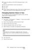 Page 233233 – Adjusting Color: Color Correct Utility
MC361/MC561/CX2731 MFP Advanced User’s Guide
16To save the setting on the PPD file selected at step 3, click 
[Save].
17Enter the administrator’s name and password.
18Click “Quit”.
19Click “OK”.
20Under “System Preferences” select “Print & Fax” to delete and re-
register all printers for which adjustments were made.
Changing Gamma Value or Hue
You can adjust the tone by adjusting the gamma value, and the 
output color by adjusting the hue.
For Windows
1Click...