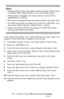 Page 2525 – Copying: Copy Different Length Documents
MC361/MC561/CX2731 MFP Advanced User’s Guide
Notes
• Enabling [Mixed Size] sets [Paper Feed] to [Auto]. [Mixed Size] 
is disabled when [Paper Feed] is set to other than [Auto].
• [Mixed Size] is available only when [Zoom] is set to [Fit to 
page(98%)] or [100%].
• You cannot set [Edge Erase] and [Mixed Size] at the same time.
• To enable more than one paper tray, press the  key, 
then select [Paper Setup] > [Select Tray] > [Copy]. 
• When you use the MP tray,...