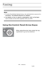 Page 2727 – Faxing: 
MC361/MC561/CX2731 MFP Advanced User’s Guide
Faxing
Note
• To enter the [Admin Setup] menu, the administrator password is 
necessary. The default password is “aaaaaa”.
• For details on how to specify a destination, refer to the Basic 
User’s Guide on the DVD supplied with your MFP.
Using the Control Panel Arrow Keyss 
When using the arrow keys, press the key 
repetitively to go to the selection.
Downloaded From ManualsPrinter.com Manuals 