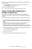 Page 3434 – Faxing: Setting a Prefix
MC361/MC561/CX2731 MFP Advanced User’s Guide
Perform the following procedures when specifying a destination using 
the ten-key pad.
1On the destination entry screen, press the down arrow key to 
select [PreFix], then press .
2Enter a destination number.
3Use the arrow keys to select [Enter], then press .
Using a Prefix When Registering a 
Number to Speed Dial
Even though you cannot use a Prefix before using a speed dial 
number, you can attach a prefix as part of a...