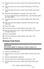 Page 4343 – Faxing: Fcode Transmission
MC361/MC561/CX2731 MFP Advanced User’s Guide
5Press the down arrow key to select [Fax Functions], then press 
.
6Press the down arrow key to select [Fcode Box], then press 
.
7Press the down arrow key to select a box number, then press 
.
8Make sure that [Register] is selected, then press .
To edit a registered Fcode Confidential Box, enter the PIN number 
and select [Edit].
9Press the down arrow key to select [Bulletin Box], then press 
.
10Make sure that [Box Name] is...