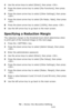 Page 5454 – Faxing: Fax Reception Settings
MC361/MC561/CX2731 MFP Advanced User’s Guide
4Use the arrow keys to select [Enter], then press .
5Press the down arrow key to select [Fax Functions], then press 
.
6Press the down arrow key to select [Other Settings], then press 
.
7Press the down arrow key to select [Rx Reduc. Rate], then press 
.
8Press the down arrow key to select [100%], then press .
9Use the left arrow key to go back to the main screen.
Specifying a Reduction Margin
The reduction margin is the...