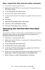 Page 6363 – Faxing: Faxing from a Computer
MC361/MC561/CX2731 MFP Advanced User’s Guide
Next, import the data onto the other computer
1Click Start > Devices and Printers.
2Right-click the OKI MC561 icon and select Printing preferences > 
OKI MC561 (FAX).
3On the Setup tab, click Phone book.
4From the Tools menu, select Import.
5On the Import Phone Book dialog box, specify the file you have 
copied.
6Click Next.
7From the FAX Number menu, select Save.
8Click OK on the confirmation window.
9From the FAX Number...