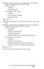 Page 7474 – Scanning: Scanning and Internet Faxing
MC361/MC561/CX2731 MFP Advanced User’s Guide
12Select the permission to print the document. The selections 
depend on the encryption level set in step 5.
a) For Low, select 
-[Disable]
-[High Resolution]
b) For Middle or High, select
-[Disable]
-[low resolution (150dpi)]
-[High Resolution]
13Press .
14Select the permission to copy the text and object, then press 
.
15Select the permission to change the PDF file. THe selections 
depend on the encryption level...