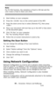 Page 8686 – Scanning: Drivers and Software
MC361/MC561/CX2731 MFP Advanced User’s Guide
Note
For PC-FAX function, the resolution is fixed to 200 dpi and the 
color mode is fixed to black and white.
1Start ActKey on your computer.
2Press the  key on the control panel of the MFP.
3Press the down arrow key to select [Remote PC], then press 
.
4Place your document with text face up in the ADF or face down 
on the document glass.
5Click “PC-Fax” on your computer.
The “Fax Sending Wizard” starts.
6Follow the...