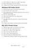 Page 9999 – Printing: Labels
MC361/MC561/CX2731 MFP Advanced User’s Guide
4On the Setup tab, select “A4” or “Letter” under “Size”.
5Select Multi Purpose Tray from Source.
6Configure other settings if necessary and then start printing.
Windows PS Printer Driver
1Follow the steps under ‘For all Printer Drivers” above.
2From the File menu, select Print.
3Click Preferences (or “Properties”, depending on the version of 
Windows you are using).
4Select the Paper/Quality tab.
5Select Multi-Purpose Tray from Paper...