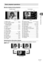 Page 3737EN
Basic operations
2
Basic playback operations
 Monitor display during playback
Simpliﬁ ed display Overall display
F5.6F5.6
+1.0+1.0 G+4G+4
A+4A+4
AdobeAdobe
NaturalNatural
ISO 400ISO 400 250250
+2.0
+2.0 45mm45mm
1/8
4608×3456
×10×10
4 :
3LN3D3D2012.10.0112:3015100-0015
WBAUTO
P
SD
l
ijk
m
on
h
g
pqrst
edf
2012.10.0112:3015100-0015
×10×10
4
:
3LN3D3DSDc78
2
13456
90ab1  Battery check ..................................P. 15
2  Eye-Fi upload complete ..................P. 78
3 Print reservation 
Number...