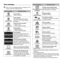 Page 6060EN
Error message
  When one of the messages below is displayed on the monitor, check the corrective action.
Error message Corrective action
Card ErrorCard problem
Insert a new card.
Write Protect Card problem
The card write-protect switch is 
set to the “LOCK” side. Release 
the switch.
Memory Full
Internal memory problem
•  Insert a card.
•  Erase unwanted images.*1
Card FullCard problem
•  Replace the card.
•  Erase unwanted images.*1
MENUCard Setup
Back
Format
Power Off
Card problem
Use FG to select...