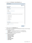 Page 2011.NavigatetotheiLOFederation→GroupConfigurationpage.
2.SelectagroupfromtheSelectedGroupmenu.
Allofthesystemsintheselectedgroupwillbeaffectedbythechangesyoumakeonthispage.
3.Enterthefollowinginformation:
•GroupName—Thegroupname,whichcanbe1to31characterslong.
•GroupKey—Thegrouppassword,whichcanbe3to39characterslong.
•GroupKeyConfirm—Confirmthegrouppassword.
4.Selectfromthefollowingpermissions:
•AdministerUserAccounts
•RemoteConsoleAccess
•VirtualPowerandReset
•VirtualMedia
•ConfigureiLOSettings...