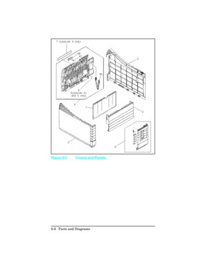 Page 306Figure 8-2 Covers and Panels
8-6 Parts and Diagrams 