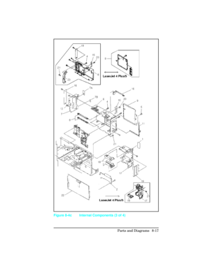 Page 317Figure 8-4c  Internal Components (3 of 4)
Parts and Diagrams  8-17 