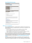 Page 155Figure83OnboardAdministratorpage
IPMIservermanagement
ServermanagementthroughIPMIisastandardmethodforcontrollingandmonitoringtheserver.
TheiLOfirmwareprovidesservermanagementbasedontheIPMIversion2.0specification,which
definesthefollowing:
•Monitoringofsysteminformationsuchasfans,temperatures,andpowersupplies
•Recoverycapabilitiessuchassystemresetsandpoweron/offoperations
•Loggingcapabilitiesforabnormaleventssuchasover-temperaturereadingsorfanfailures...