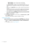 Page 74◦10BaseT,Full-duplex—Forcesa10Mbconnectionusingfullduplex
◦10BaseT,Half-duplex—Forcesa10Mbconnectionusinghalfduplex
IftheSharedNetworkPortisenabled,youcannotmodifythelinkstateorduplexoption.
InSharedNetworkPortconfigurations,linksettingsmustbemanagedintheoperating
system.
•SelectorcleartheEnableVLANcheckboxtoenableordisableVLAN(SharedNetwork
Portonly).
WhentheSharedNetworkPortisactiveandVLANisenabled,theiLOSharedNetwork
PortbecomespartofaVLAN.AllnetworkdeviceswithdifferentVLANtagswillappear...