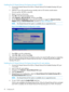 Page 82EnablingtheiLOSharedNetworkPortfeaturethroughiLORBSU
1.ConnecttheSharedNetworkPortLOMorSharedNetworkPortEnabledStandupNICport
1toaLAN.
2.Optional:Ifyouwillaccesstheserverremotely,startaniLOremoteconsolesession.
Youcanusethe.NETIRCorJavaIRC.
3.Restartorpowerontheserver.
4.PressF8intheHPProLiantPOSTscreen.
5.SelectNetwork→NICandTCP/IP,andthenpressEnter.
6.OntheNetworkConfigurationmenu,pressthespacebartotoggletheNetworkInterface
AdaptersettingtoSharedNetworkPort,asshowninFigure36(page82)....